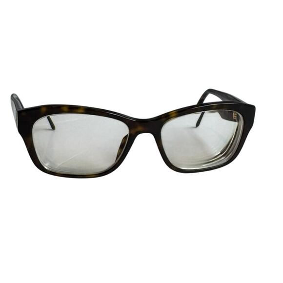Prada Womens Tortoise Eyeglass Frame VPR 24R Brown Gold 52-16-140 Made in Italy - Picture 10 of 10